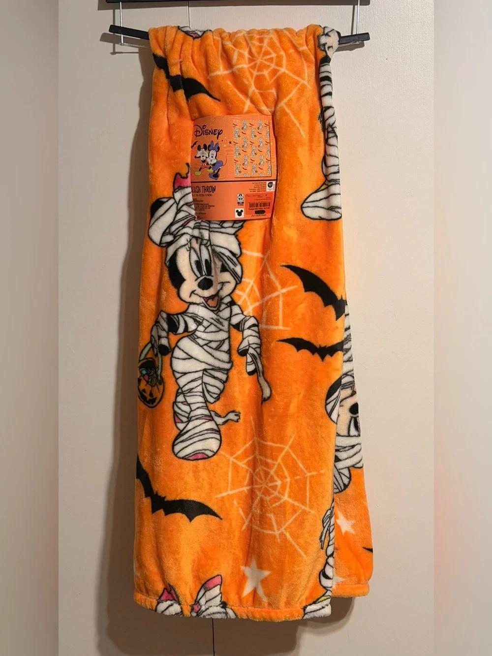 Minnie Mouse Mummy Halloween Blanket